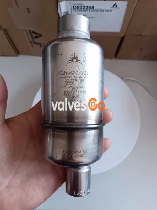 Armstrong 11-LD Free Floating Lever Liquid Drain Trap - Nameplate