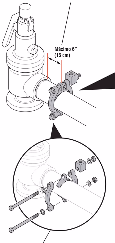 Armstrong AD5000 waveguide placement distance