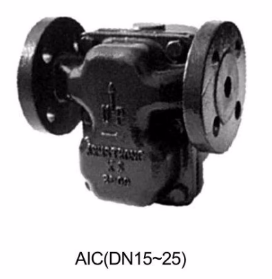 Armstrong AIC DN15-DN25 Float & Thermostatic Steam Trap - Structure Diagram