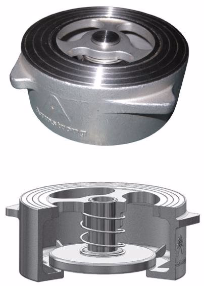 Armstrong CVW40/CVW40SS Series Wafer Lift Check Valve - Structure Diagram