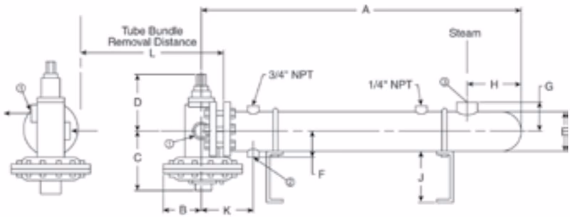 Armstrong 用于非循环热水系统恒温控制的 Flo-Rite-Temp® 预装热水器 Armstrong Flo-Rite-Temp Stainless Steel Valve Model 665 SS and 8120 SS