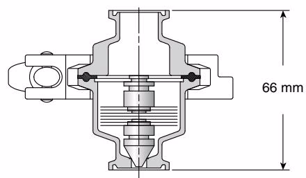 Armstrong 洁净蒸汽热静力蒸汽疏水阀 – TC 系列 Armstrong TC Series Model TC-C Clamp with sanitary body clamp