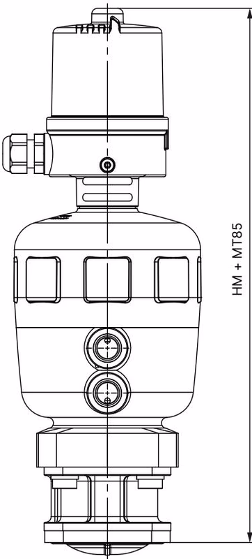 宝德 BURKERT 20015289 宝德 (Burkert) 2032 型执行机构尺寸