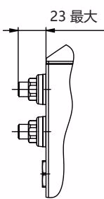 宝德 BURKERT 20021646 宝德(Bürkert)3361 型 AG2 执行机构尺寸