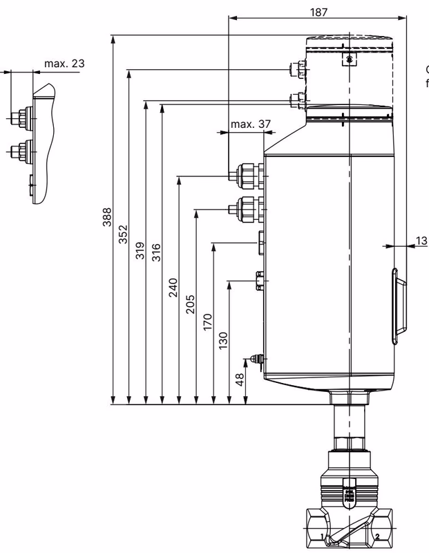 BURKERT 20023397 BURKert Type 3361 valve body material specifications