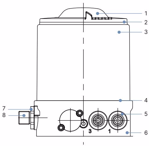 BURKERT 20024876 Burkert Type 8691 material specifications and components