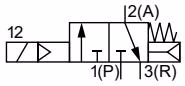BURKERT 20047735 Circuit function C normally closed