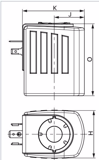 宝德 BURKERT 20051202 宝德 BURKERT 6213 线圈尺寸图