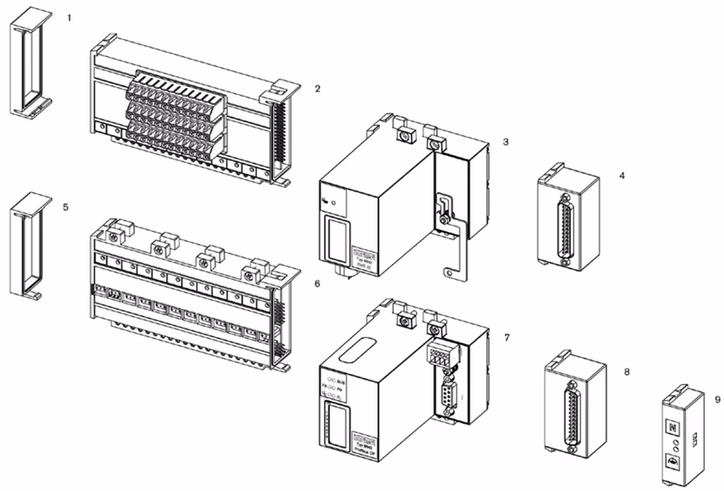 BURKERT 20065847 BURKERT Type 8640 electronics assembly diagram
