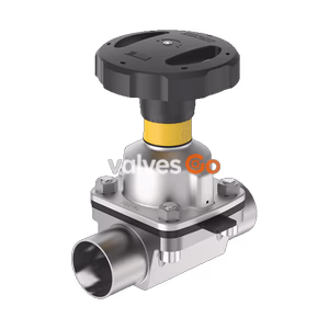 BURKERT 20072092 Type 2933 2/2-Way Diaphragm Valve with Manually Operated Actuator