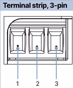 Bürkert 20087874 Type 8745 Industrial Ethernet terminal strip pin assignment