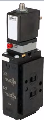 BURKERT 20093777 Type 6518/6519 series pneumatic solenoid valves