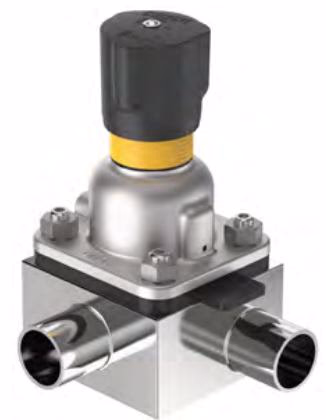 BURKERT 20130434 Type 2934 manually operated T-diaphragm valve