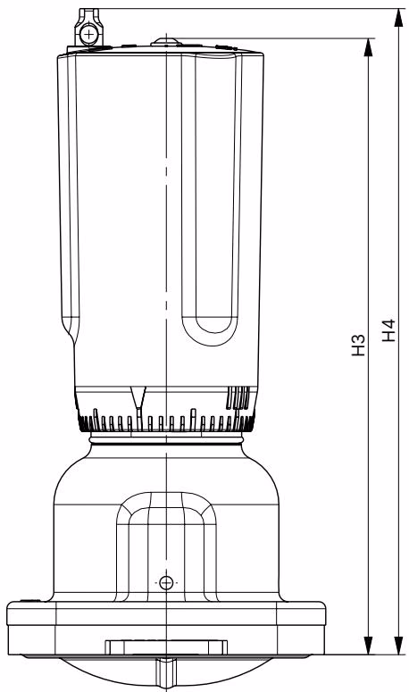 BURKERT 20132946 Type 2973 manual actuator in closed position