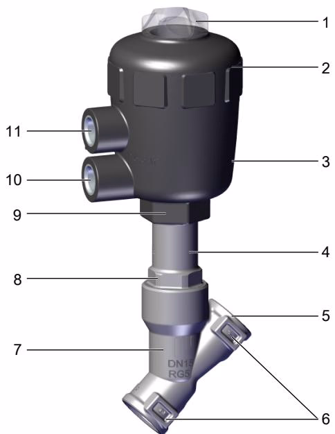 BURKERT 20135457 product structure diagram
