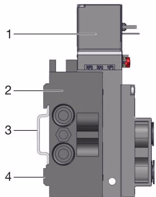BURKERT 20141452 BURKERT Type 8640 valve block installation