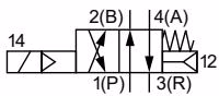 宝德 BURKERT 320659 作用方式 G 符号