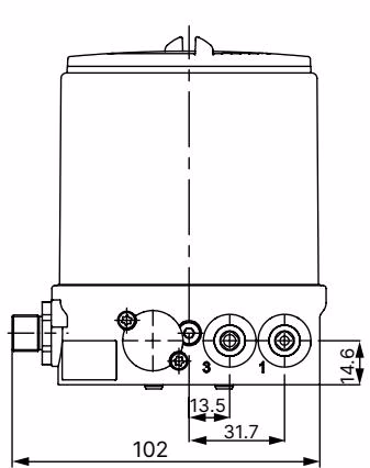 宝德 BURKERT 323246 宝德 BURKERT 8694 尺寸图