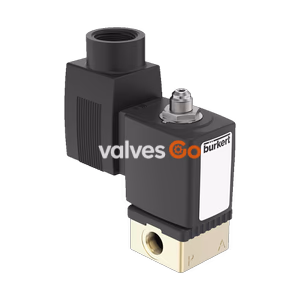 BURKERT 332732 3/2-Way Direct-Acting Plunger Solenoid Valve (Type 6014)