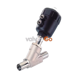 BURKERT 344540 Pneumatic 2/2-Way Angle Seat Valve, Weld End DN25