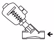 BURKERT 344696 control function B diagram