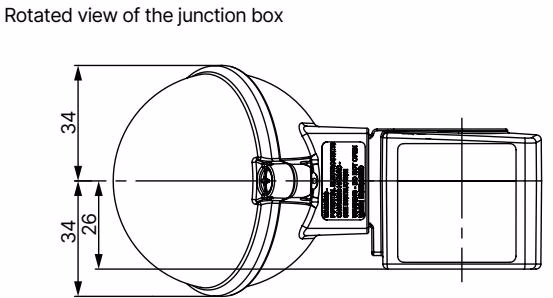 BURKERT 349759 ATEX/IECEx terminal box dimensions