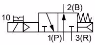 BURKERT 357627 circuit function D