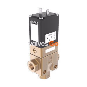 BURKERT 357627 Type 6430 3/2-Way Servo-Assisted Solenoid Valve