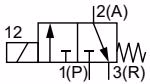BURKERT 452785 BURKERT 0330 Circuit function C diagram