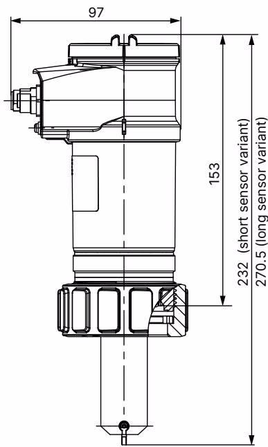 宝德 Burkert 561864 Type 8026 流量计尺寸