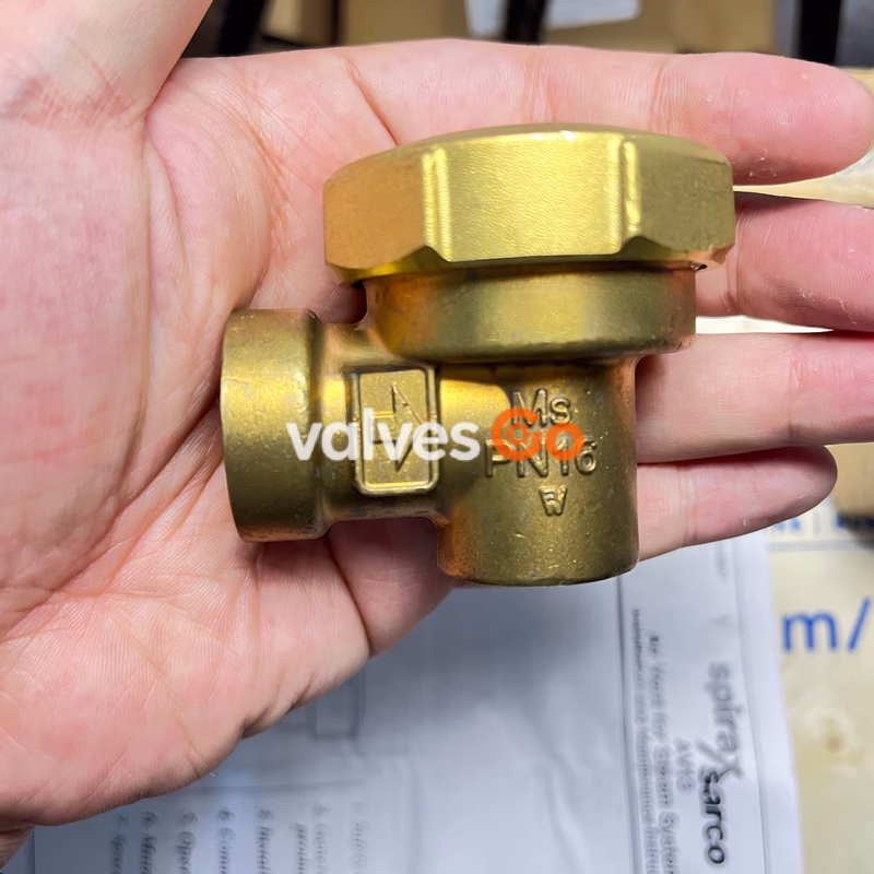 Spirax Sarco 1/2" AV13 Steam System Air Vent Valve - Side 2