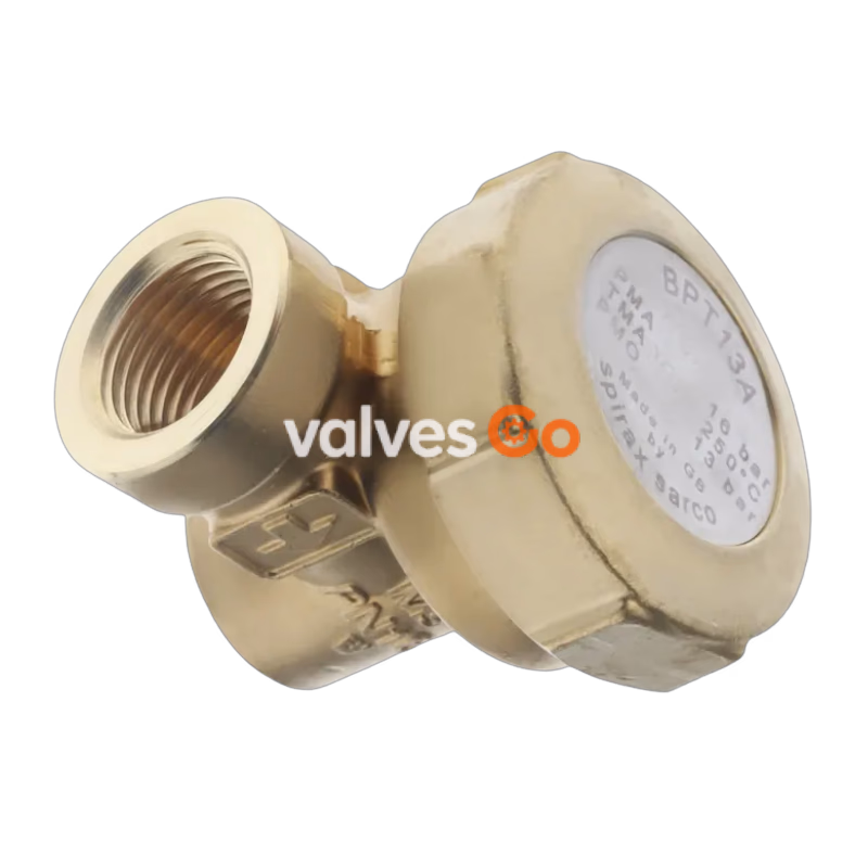 Spirax Sarco BPT13A Brass Pressure Balanced Thermostatic Steam Trap