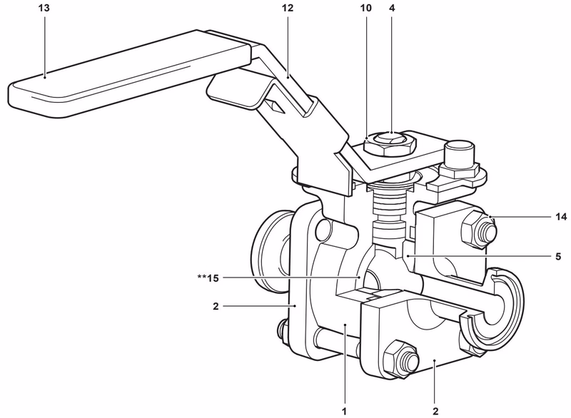 Spirax Sarco M70i main body materials
