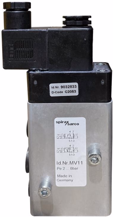 Spirax Sarco MV NAMUR solenoid valve construction