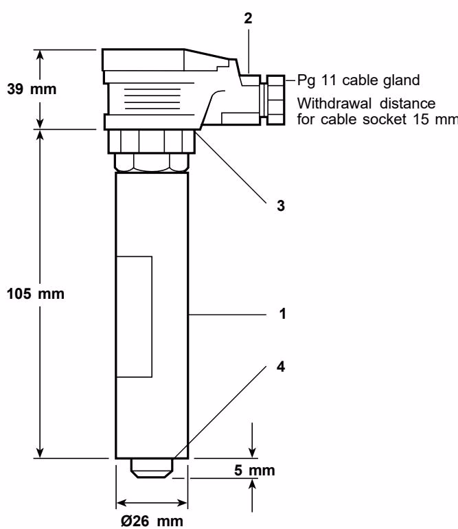 Spirax Sarco PA20 dimensions