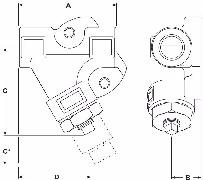 Spirax Sarco PC20 Dimensions