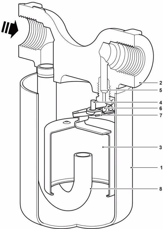 Spirax Sarco SIB30 materials diagram