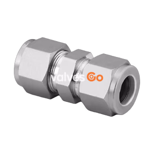 Swagelok 2507-600-6-SG2 Super Duplex Tube Fitting, Union, 3/8 in. OD