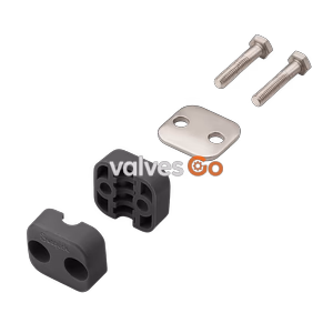 Swagelok 304-S3-PA-8T Bolted Plastic Clamp Tube Support Kit, 1/2 in. Tube Size
