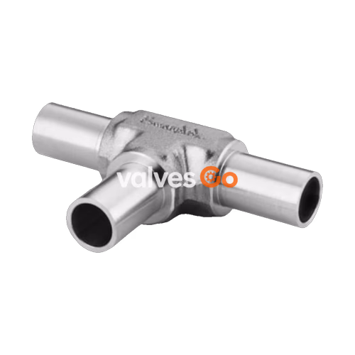 Swagelok 316L-4TB7-3P Tube Butt Weld Union Tee, 1/4 in. OD, 316L Stainless Steel