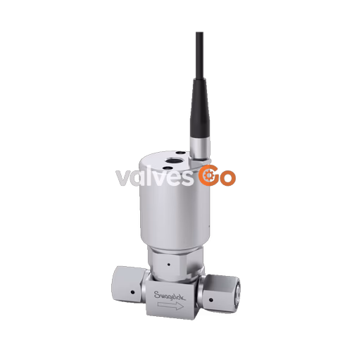 Swagelok 6LVV-DPFR4-P-CM UHP Diaphragm Sealed Valve, 1/4 in. Female VCR, NC Actuator