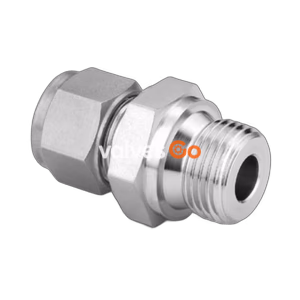 Swagelok SS-3M0-1-2RSBT 316 Stainless Steel Tube Fittings 3 mm x 1/8 in. Male ISO Parallel Thread, Straight Shoulder