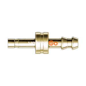 Swagelok B-PB12-TA12 Multi-Purpose Push-On Hose End Connection, 3/4 in. Brass Tube Adapter