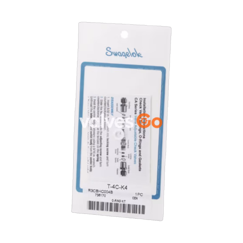 Swagelok EP70-4C-K4 Ethylene Propylene Seal Kit, 70 Durometer