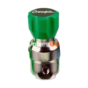 Swagelok KPR1ERF412A20000 Stainless Steel Pressure Reducing Regulator, 0 to 50 psig