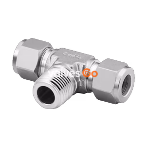 Swagelok S-600-3TTM Male Branch Tee, Carbon Steel, 3/8 in. Tube OD x 1/4 in. Male NPT