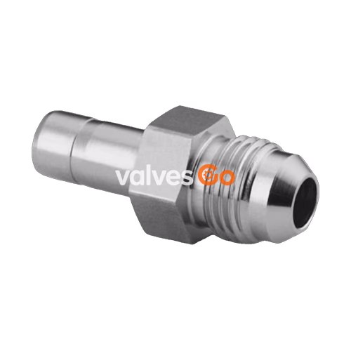 Swagelok SS-12-TA-1-12AN Male Tube Adapter, 3/4 in. Tube OD x 3/4 in. AN Tube Flare