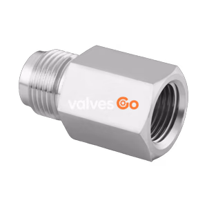 Swagelok SS-12-VCR-7-12 Female Connector Body, VCR Face Seal Fitting, 316 Stainless Steel
