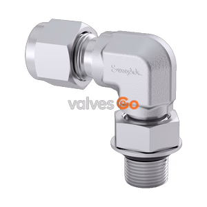 Swagelok SS-1210-2-12ST Positionable Male Elbow, 3/4 in. Tube OD x 1 1/16-12 in. SAE/MS Straight Thread