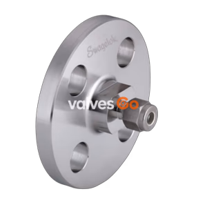 Swagelok SS-12M0-F32-150 ANSI Flange Adapter, 12mm Tube Fitting to NPS 2 in., Class 150